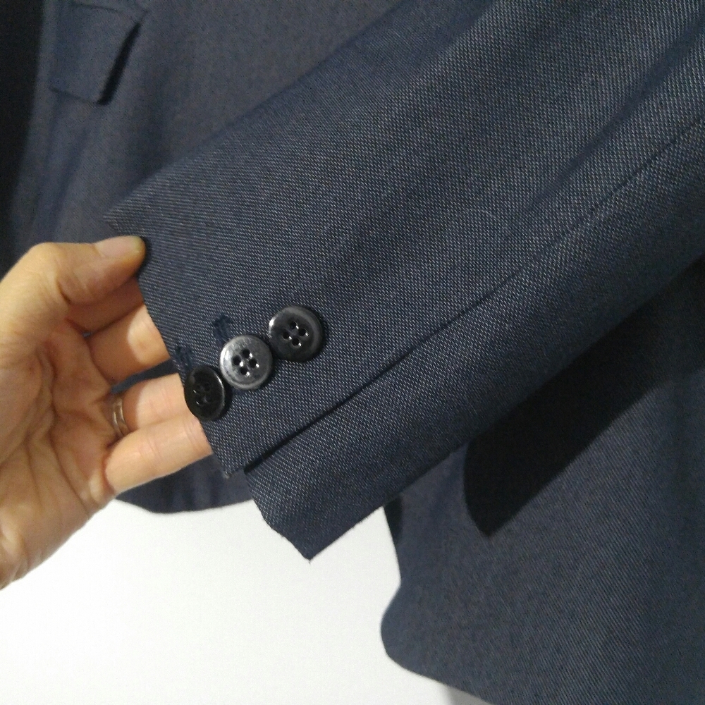 😍 Zara Blazer Navy/Dark Grey - Picture 5 of 6